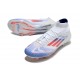 adidas F50 Elite Mid FG Nuovo Ftwr Bianco Rosso Solare Blu Lucido