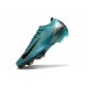 Scarpe Nike Zoom Mercurial Vapor XVI Elite FG Ciano Nero