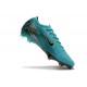 Scarpe Nike Zoom Mercurial Vapor XVI Elite FG Ciano Nero