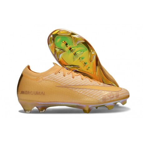 Scarpe Nike Zoom Mercurial Vapor XVI Elite FG Giallo Oro