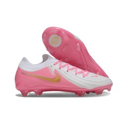 Nike Phantom Luna Elite 2 L FG Rosa Bianco