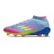 adidas F50 Elite Mid FG Nuovo Blu Fusion Limone Lucido Rosa Lucido