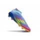 adidas F50 Elite Mid FG Nuovo Blu Fusion Limone Lucido Rosa Lucido