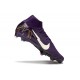 Nike Zoom Mercurial Superfly X Elite FG MBAPPE Grand Viola Avorio Pallido
