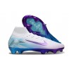 Nike Zoom Mercurial Superfly X Elite FG Bianco Blu Violeta