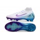 Nike Zoom Mercurial Superfly X Elite FG Bianco Blu Violeta