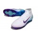 Nike Zoom Mercurial Superfly X Elite FG Bianco Blu Violeta