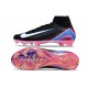 Nike Zoom Mercurial Superfly X Elite FG Nero Bianco Blu Rosa