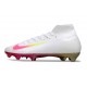 Nike Zoom Mercurial Superfly X Elite FG Bianco Rosa