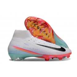 Nike Zoom Mercurial Superfly X Elite FG Bianco Nero Arancione