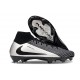 Nike Zoom Mercurial Superfly X Elite FG Nero Argento