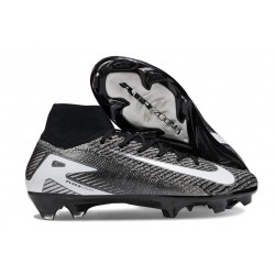 Nike Zoom Mercurial Superfly X Elite FG Nero Bianco