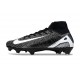 Nike Zoom Mercurial Superfly X Elite FG Nero Bianco