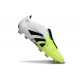 Adidas Predator Elite Fold-over Tongue FG Nero Bianco Blu
