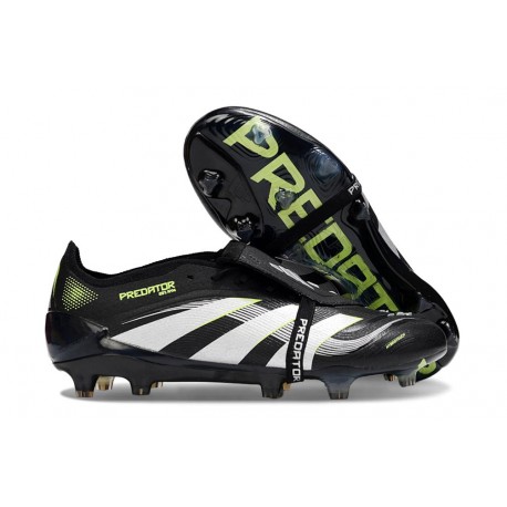 Adidas Predator Elite Fold-over Tongue FG Nero Bianco