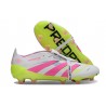 Adidas Predator Elite Fold-over Tongue FG Bianco Rosa Lucido Limone Lucido