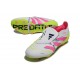 Adidas Predator Elite Fold-over Tongue FG Bianco Rosa Lucido Limone Lucido