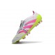 Adidas Predator Elite Fold-over Tongue FG Bianco Rosa Lucido Limone Lucido