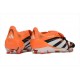 Adidas Predator Elite Fold-over Tongue FG Nero Bianco Arancione