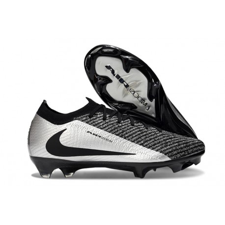 Nike Air Zoom Mercurial Vapor 16 Elite FG Nero Argento