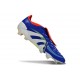 Adidas Predator Elite Fold-over Tongue FG Blu Bianco Rosso
