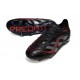 Scarpe da Calcio adidas Predator Elite FG Nero Grigio Rosso Lucido
