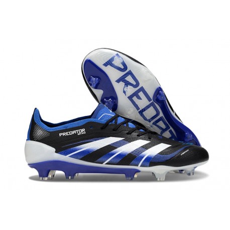 Scarpe da Calcio adidas Predator Elite FG Nero Blu Bianco