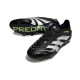 Scarpe da Calcio adidas Predator Elite FG Nero Bianco Limone Lucido