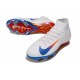 Scarpe Nike Mercurial Superfly 10 Elite FG Bianco Blu Rosso
