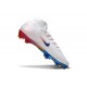 Scarpe Nike Mercurial Superfly 10 Elite FG Bianco Blu Rosso