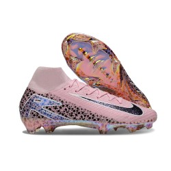 Scarpe Nike Mercurial Superfly 10 Elite FG Rosa Nero