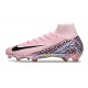 Scarpe Nike Mercurial Superfly 10 Elite FG Rosa Nero