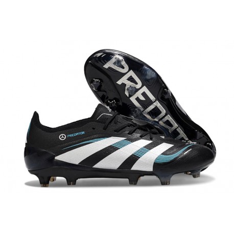 Scarpe da Calcio adidas Predator Elite FG Nero Bianco Blu
