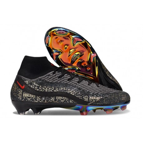 Scarpe Nike Mercurial Superfly 10 Elite FG AM95 Nero
