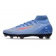 Scarpe Nike Mercurial Superfly 10 Elite FG Blu Rosso