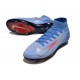 Scarpe Nike Mercurial Superfly 10 Elite FG Blu Rosso