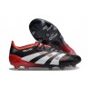 Scarpe da Calcio adidas Predator Elite FG Nero Rosso Bianco