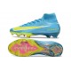 Scarpe Nike Mercurial Superfly 10 Elite FG Blu Giallo