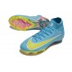 Scarpe Nike Mercurial Superfly 10 Elite FG Blu Giallo