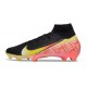 Scarpe Nike Mercurial Superfly 10 Elite FG Nero Giallo Rosso