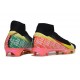 Scarpe Nike Mercurial Superfly 10 Elite FG Nero Giallo Rosso