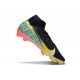 Scarpe Nike Mercurial Superfly 10 Elite FG Nero Giallo Rosso