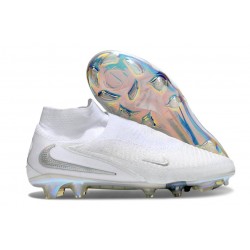Scarpa Nike Phantom 6 Elite High Cut FG Bianco