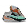 Scarpa Nike Phantom 6 Elite High Cut FG Turchese Chrome Grigio Nero