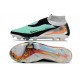 Scarpa Nike Phantom 6 Elite High Cut FG Turchese Chrome Grigio Nero