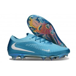 Scarpe da Calcio Nike Phantom 6 Elite Low FG Blu