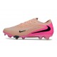 Scarpe da Calcio Nike Phantom 6 Elite Low FG Rosa Nero