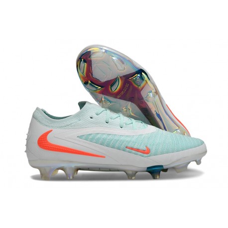 Scarpe da Calcio Nike Phantom 6 Elite Low FG Verde Bianco Arancio