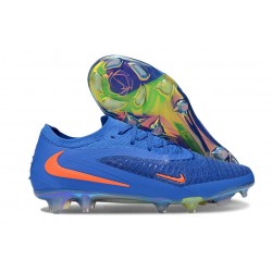 Scarpe da Calcio Nike Phantom 6 Elite Low FG Blu Arancio