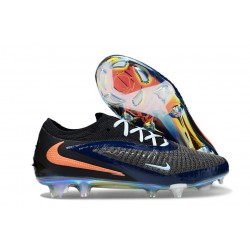 Scarpe da Calcio Nike Phantom 6 Elite Low FG Nero Arancio